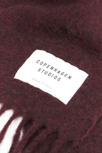 Online COPENHAGEN STUDIOS Cph Shawl 5 Wool Mix Paars
