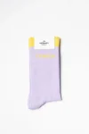 Clearance COPENHAGEN STUDIOS Cph Socks 2 Cotton Blend Lavendel/Geel