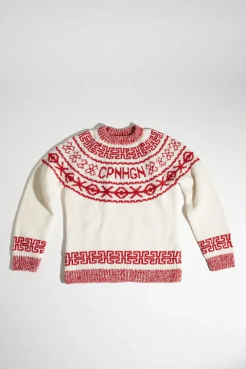 Hot COPENHAGEN STUDIOS Cph Wool Pullover 1 Wool Rood