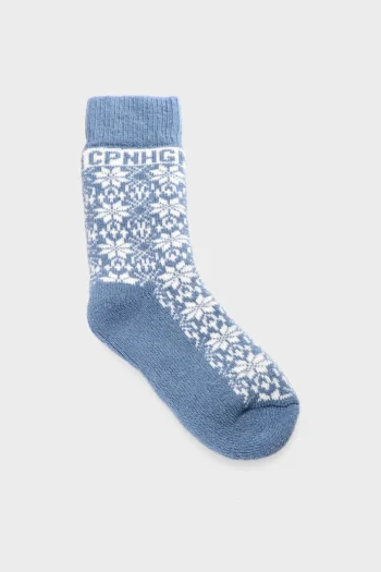 New COPENHAGEN STUDIOS Cph Wool Socks 3 Wool Mix Lichtblauw