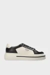Online COPENHAGEN STUDIOS Cph181 Leather Mix Zwart/Cremebeige